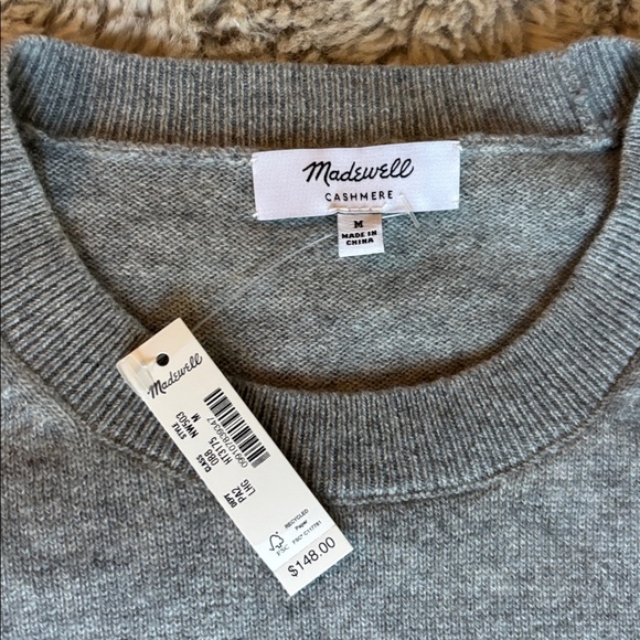 Madewell Relaxed Sweater Tee Cashmere - Picture 5 of 7